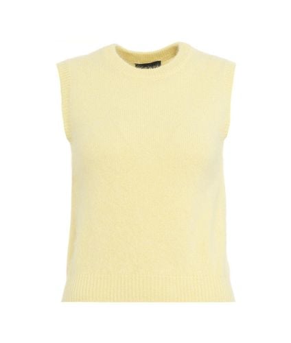 Crewneck Knit Tank Top - Roberto Collina - Modalova