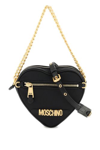 Moschino Heart Nylon Shoulder Bag - Moschino - Modalova