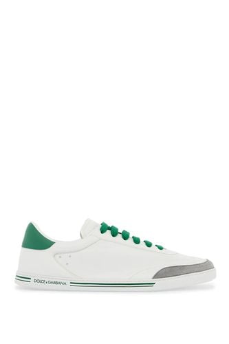 Leather Saint Tropez Sneakers In - Dolce & Gabbana - Modalova