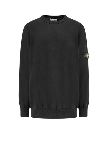 Compass Patch Crewneck Jumper - Stone Island - Modalova