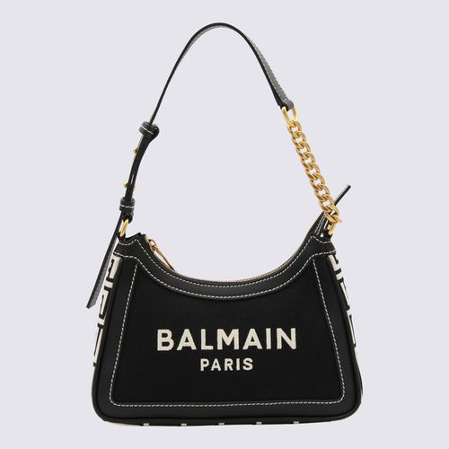 Black B-army Canvas Shoulder Bag - Balmain - Modalova