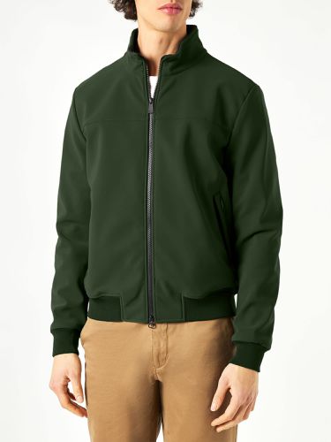 Man Mid-weight Military Bomber Jacket Traveler - MC2 Saint Barth - Modalova