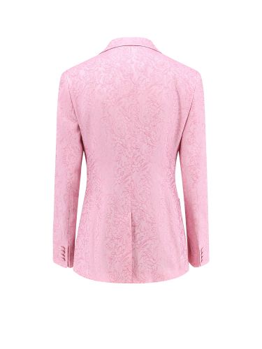 Jacquard Silk Blend Blazer With Embroidery - Etro - Modalova