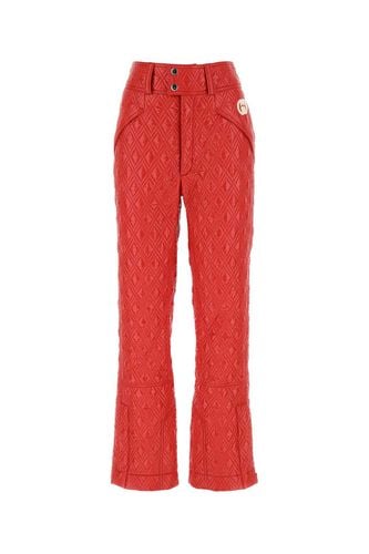 Gucci Red Polyester Pant - Gucci - Modalova