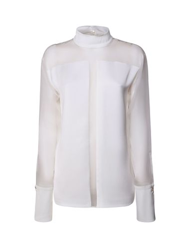 Blusa Con Dettagli Trasparenti - Genny - Modalova