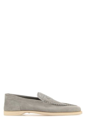 Light Grey Suede Pace Loafers - John Lobb - Modalova