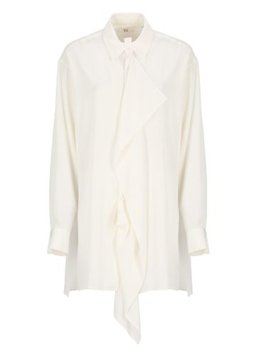 Y's Oversize Shirt With Draping - Y's - Modalova