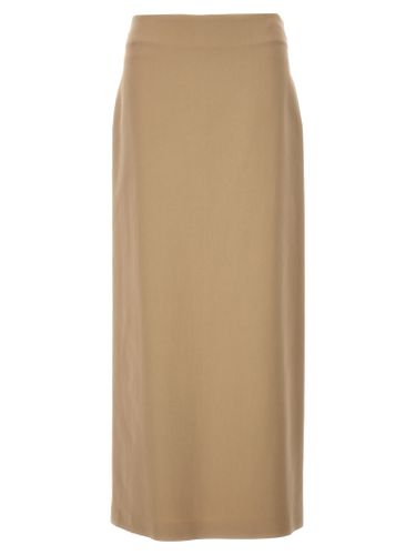 Slit Cotton Skirt - Brunello Cucinelli - Modalova