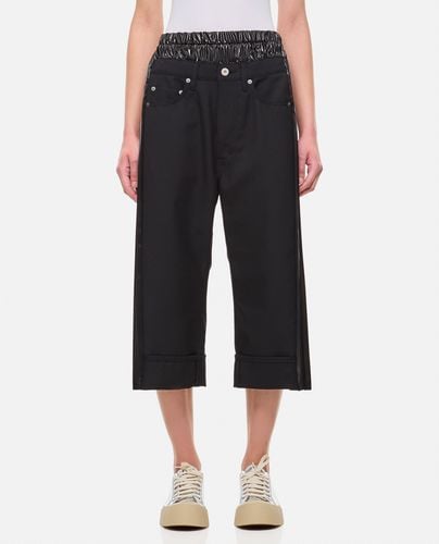 Pleated Side Detail Denim Pants Levis Collab - Junya Watanabe - Modalova