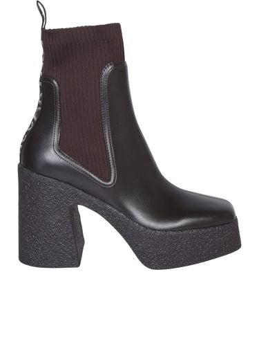 Dark Brown Alter Mat Skyla Ankle Boots - Stella McCartney - Modalova