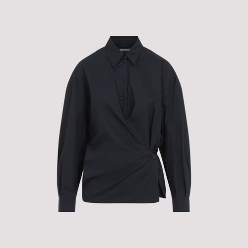 Straight Collar Twisted Shirt - Lemaire - Modalova