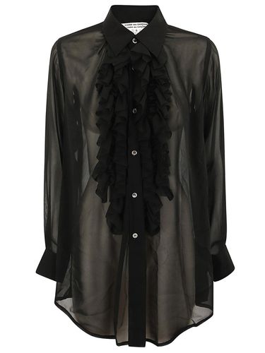 Ruffled Crepe Shirt - Comme des Garçons - Modalova