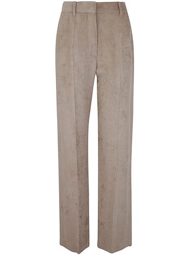 High-waist Velvet Trousers - Brunello Cucinelli - Modalova