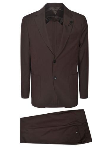 Patched Pocket Regular Plain Suit - Lardini - Modalova