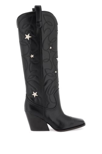 Texan Boots With Star Embroidery - Stella McCartney - Modalova