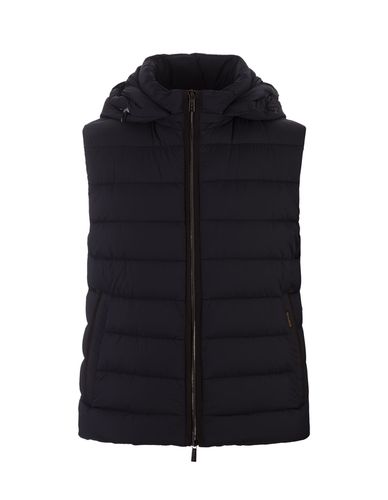 Febo-s3c Padded Vest In Dark - Moorer - Modalova