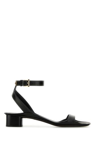 Prada Black Leather Sandals - Prada - Modalova