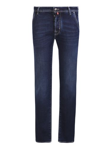 Dark Denim Slim Fit Jeans - Jacob Cohen - Modalova