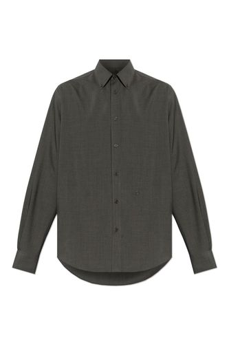 Fendi Long Sleeved Buttoned Shirt - Fendi - Modalova