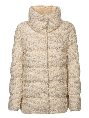 Embellished Mohair Blend Cochevisse Down Jacket - Moncler - Modalova