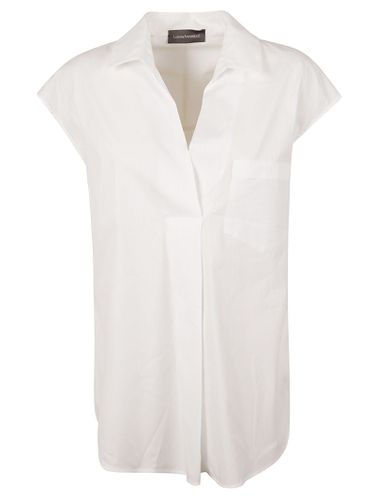 Capped Sleeve Blouse - Lorena Antoniazzi - Modalova