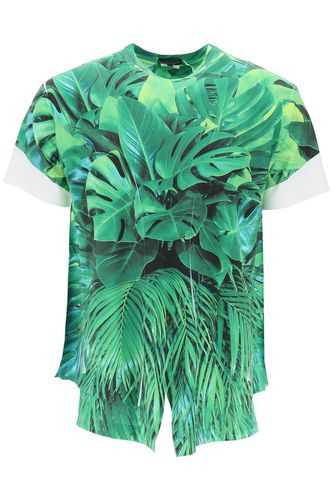 Jungle Print T-shirt With - Comme Des Garçons Homme Plus - Modalova