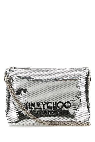 Silver Sequins Callie Shoulder Bag - Jimmy Choo - Modalova