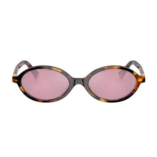 Miumiu 0mu 04zs Miu Regard Vau50d Havana Miele Sunglasses - Miu Miu - Modalova