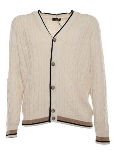 Peserico Cable Knit Cardigan - Peserico - Modalova