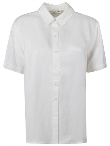 Short-sleeved Plain Shirt - Anine Bing - Modalova
