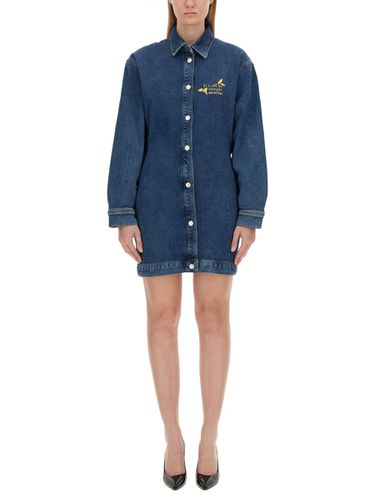 M05CH1N0 Jeans Denim Dress - M05CH1N0 Jeans - Modalova