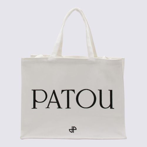 Patou White Cotton Tote Bag - Patou - Modalova