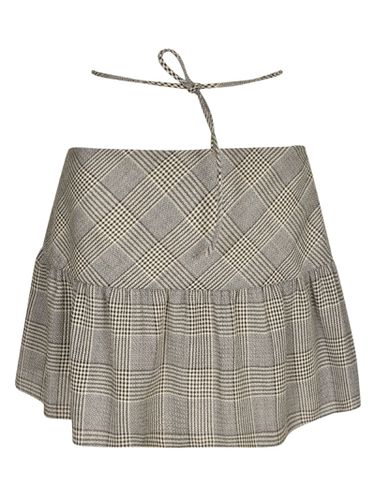 Alessandra Rich Tartan Skirt - Alessandra Rich - Modalova