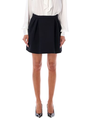 Alessandra Rich Pleated Mini Skirt - Alessandra Rich - Modalova