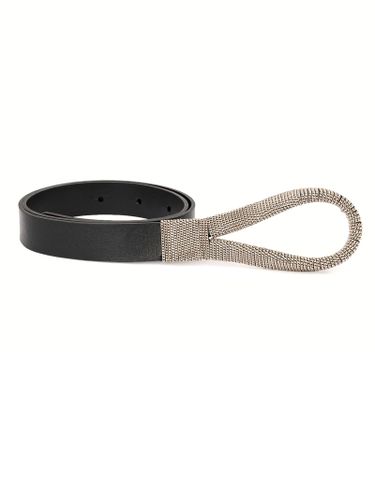 Orciani Nappa Chain Leather Belt - Orciani - Modalova