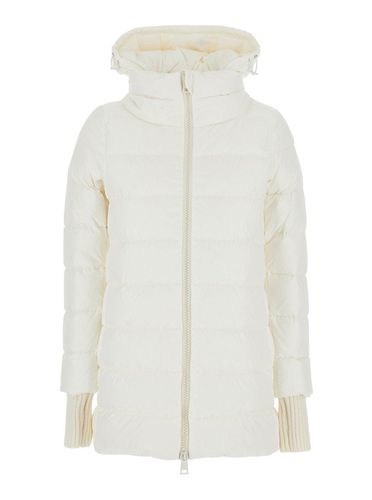 Herno Zip-up Hooded Down Jacket - Herno - Modalova