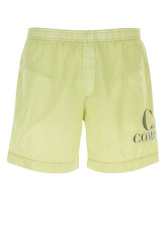 C. P. Company Lime Green Nylon Swimming Shorts - C.P. Company - Modalova