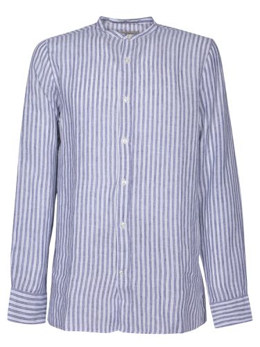 Korean Collar /blue Shirt - Officine Générale - Modalova