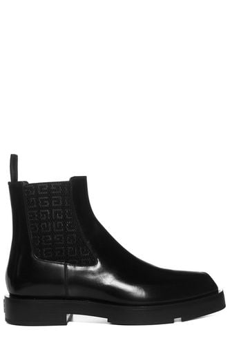 Logo Detailed Chelsea Boots - Givenchy - Modalova