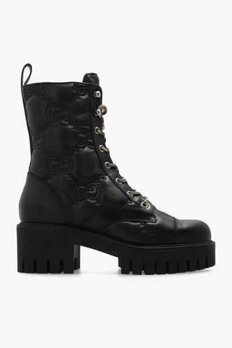 Gucci Leather Ankle Boots - Gucci - Modalova