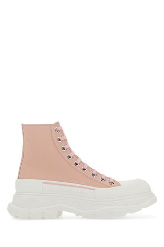 Pink Canvas Tread Slick Sneakers - Alexander McQueen - Modalova