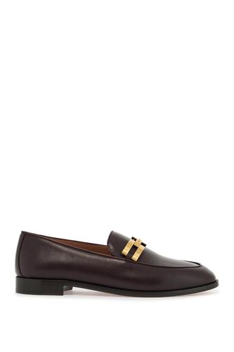 Smooth Leather Brandi Loafers In - Aquazzura - Modalova