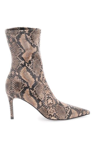 Python Print Ankle Boots - Stella McCartney - Modalova