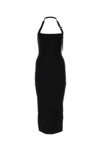 The Attico Black Jersey Dress - The Attico - Modalova