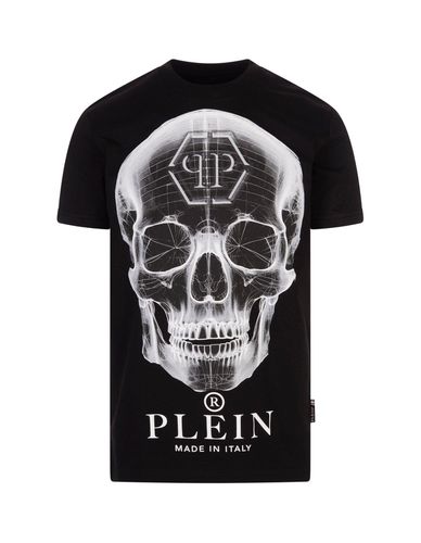 Round Neck Ss Skull T-shirt - Philipp Plein - Modalova