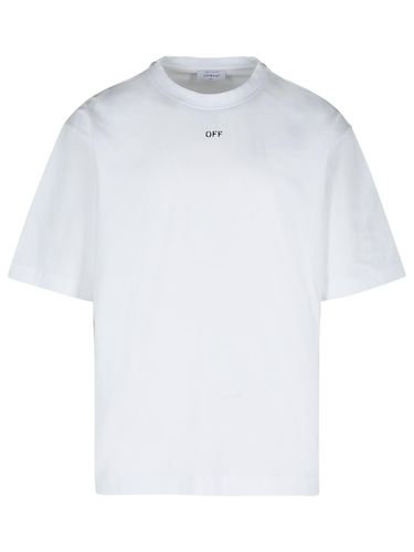 Off- vibe Arrow Cotton T-shirt - Off-White - Modalova