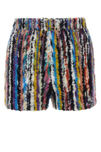 Embroidered Wool Blend Shorts - Missoni - Modalova