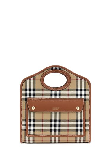 Burberry pocket Mini Handbag - Burberry - Modalova