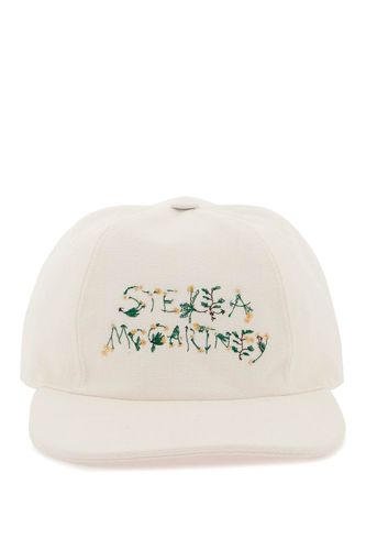 Baseball Cap With Embroidered Logo - Stella McCartney - Modalova