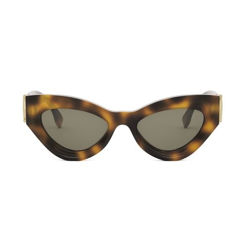 Fe40146i 53n Havana Sunglasses - Fendi Eyewear - Modalova